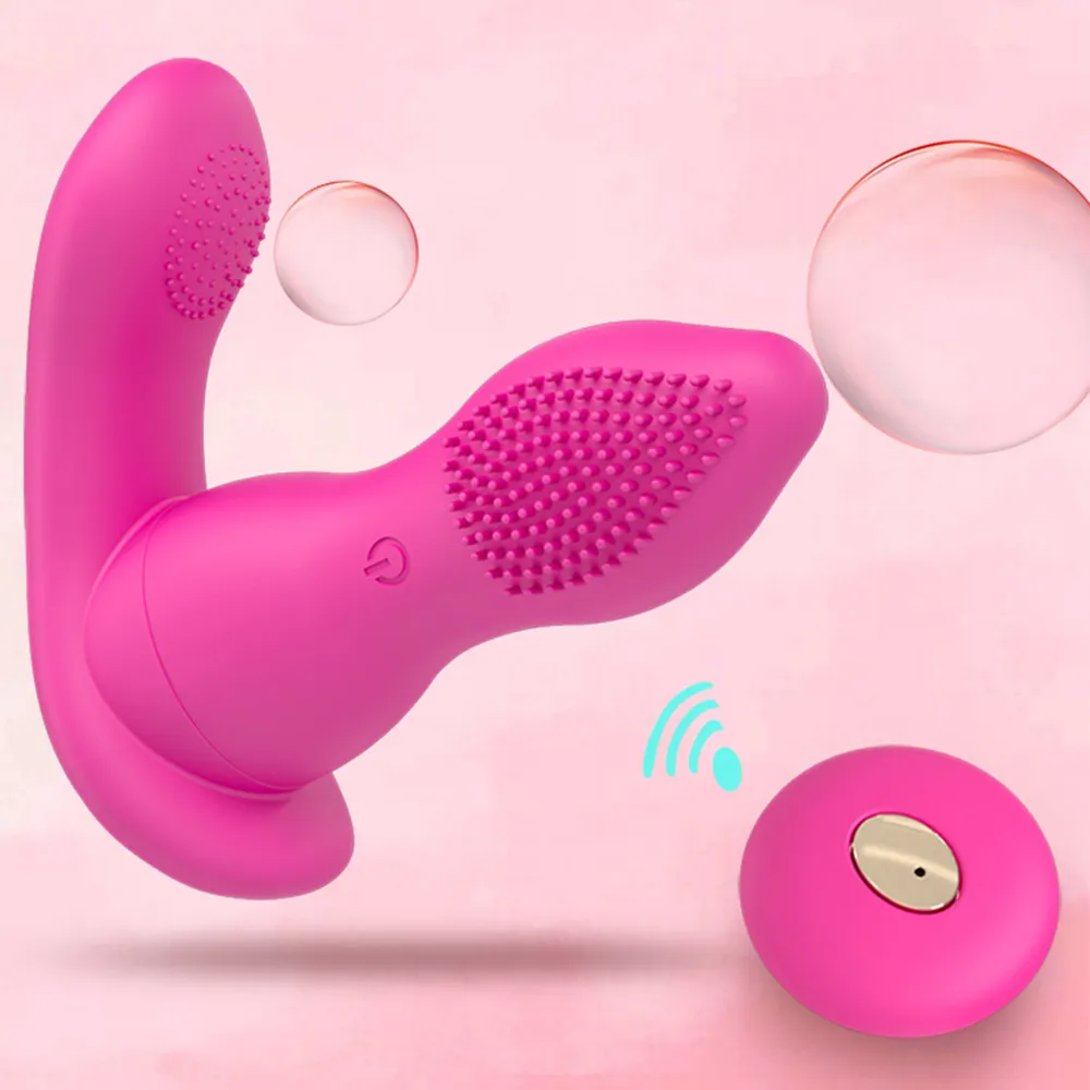 2 IN 1 Tragbarer Dildo Vibrator Vagina Klitoris Stimulation Erwachsene sexy Spielzeug für Frauen Kegel Ball Fernbedienung 7 Geschwindigkeiten