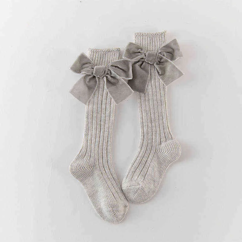 NOWOŚĆ Zima Baby Girls Socks Childton Big Bow Sockin