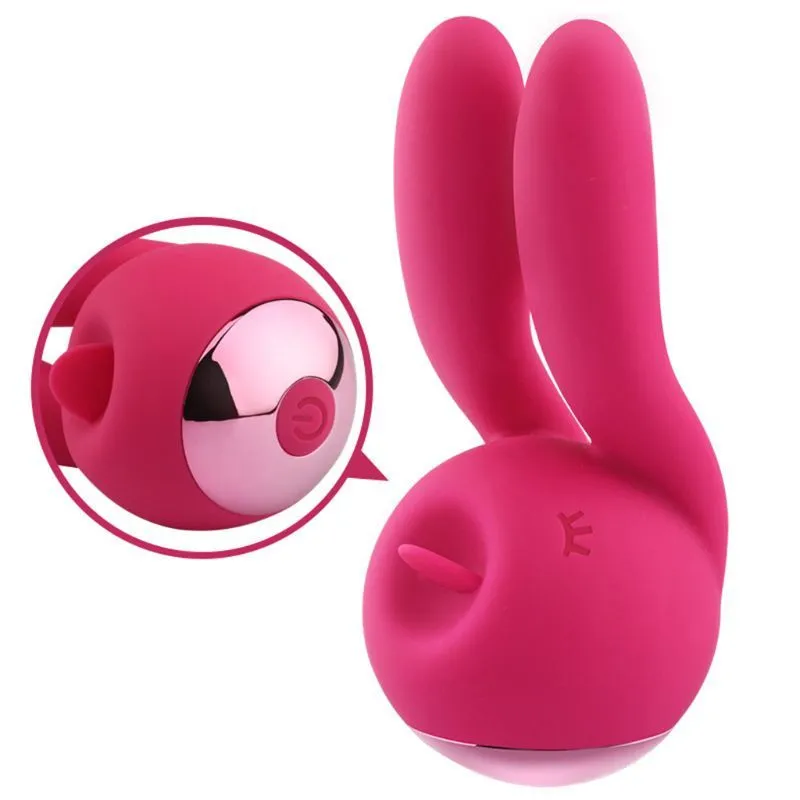 20RD Silicone Rabbit Vibrator G-spot Clitoris Stimulation Magnetic USB Rechargeable Massager Adult sexy Toy for Women