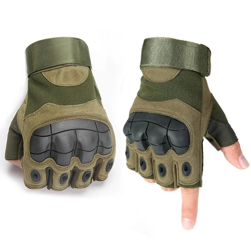 Fingerlose Handschuhe Für fahrrad männer taktische handschuhe Militär Schießen Paintball Kampf Harte Knuckle Handschuh 220624