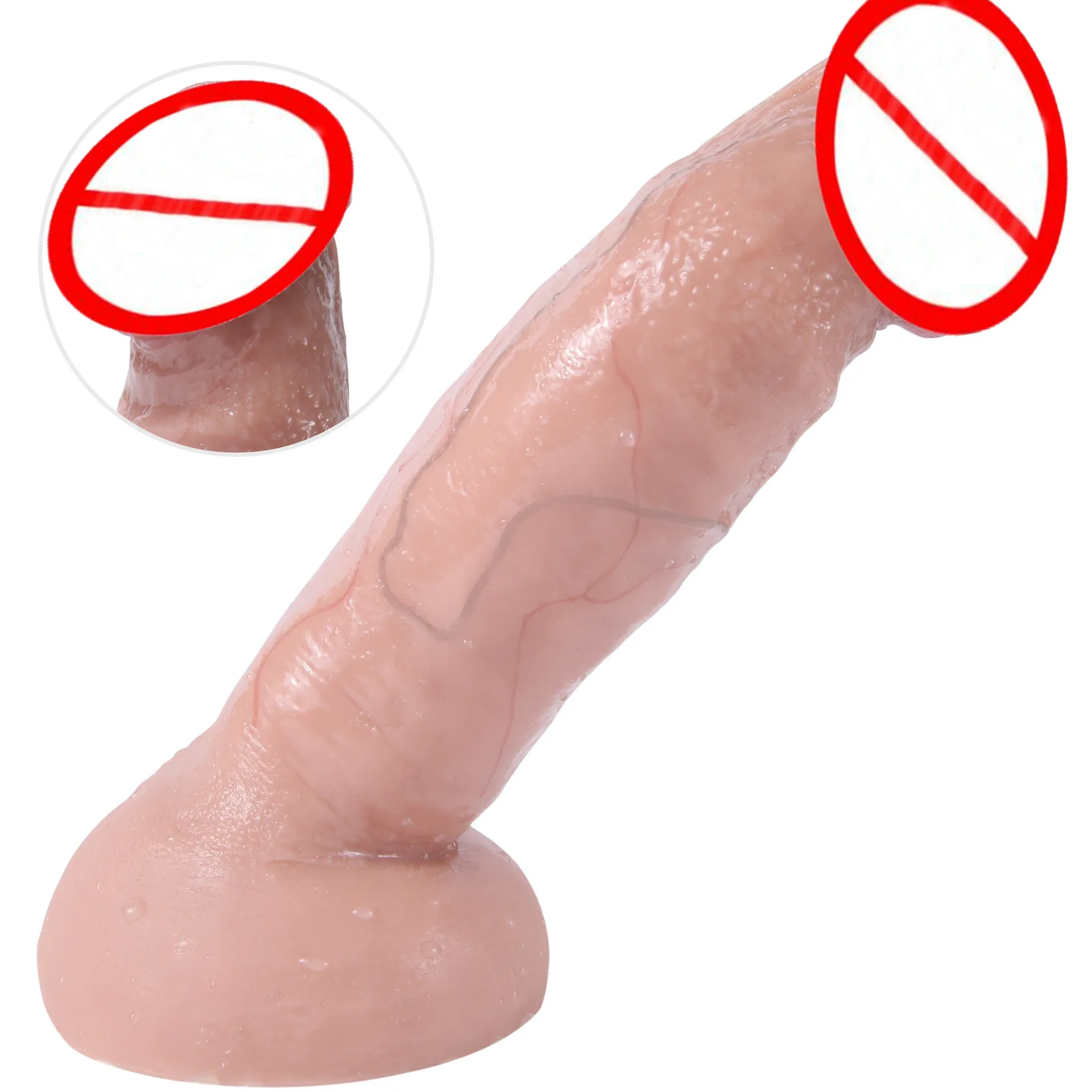Silicon Dilldo Butt Plug Toys Sexyy Big Dick Dick Dildo Donna Penis realistico Sexytoy Masturbatore Intimate dildo donne