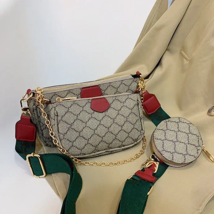 Torebki damskie Torby na ramię marka Messenger Bag Zipper Modna moda Projektanci torby torby skórzane portfel krzyżowy W240S