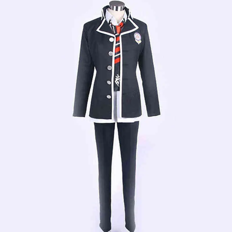 Okumura Rin Cosplay przyjdź niebieski egzorcysta Unisex mundurek szkolny Ao nie egzorcysta ortodoksyjny college Halloween karnawał jednolity garnitur L220802