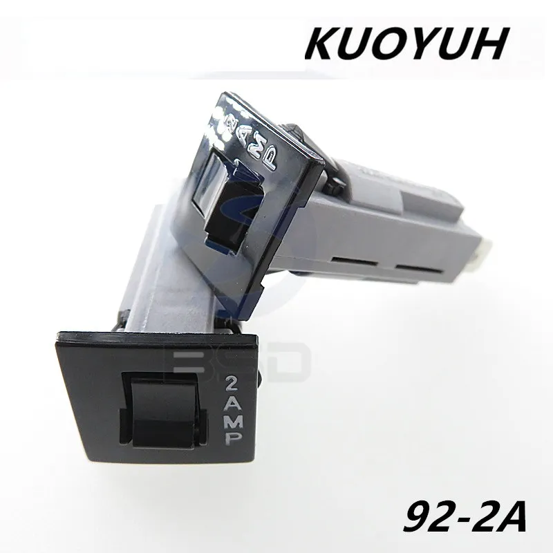 1st Kuoyuh 92-2A 92-2AMP CRUCE BREAKERS Protector Overström Switch Motor Meter Protection