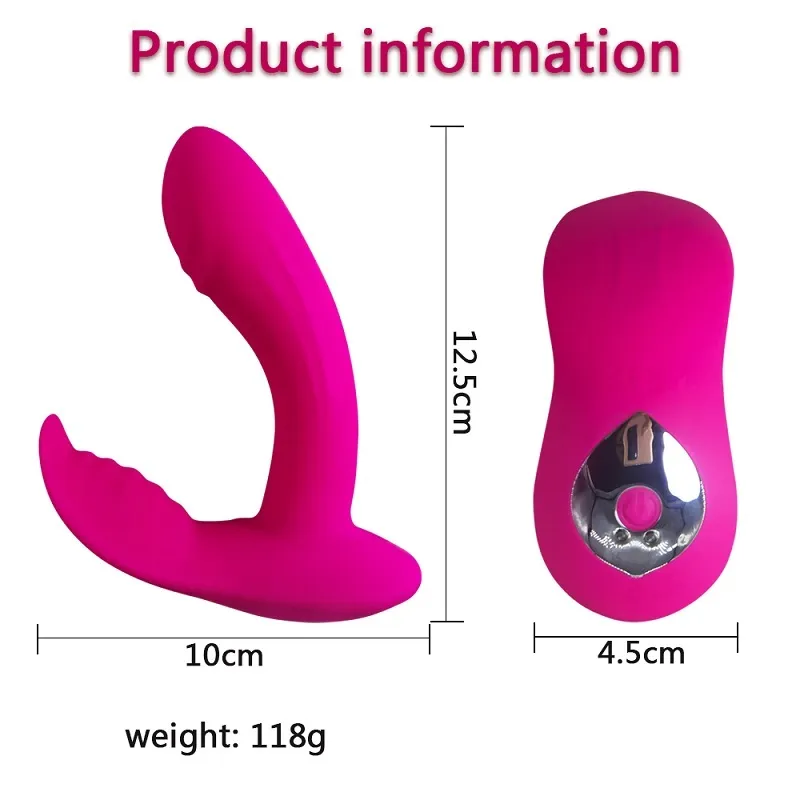 Vibrator Clitoris G-Spot Oplaadbare waterdichte koppels met 9 krachtige draadloze afstandsbediening sexy speeltjes voor vrouwen