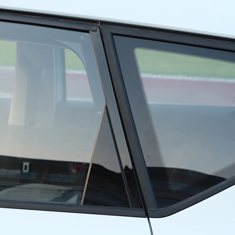 Car Window Center Pillar Sticker PVC Trim Anti-Scratch Film For Seat Ateca 2016-Present External Auto Accessories