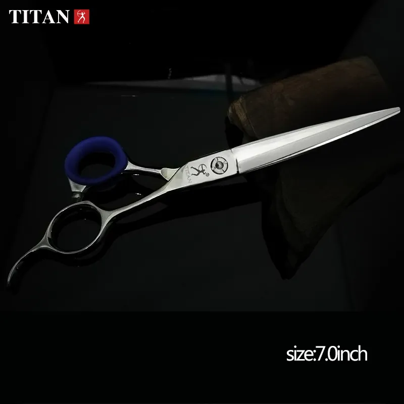 Titan Pet Tools Grooming Cut Saxar 7inch Japan Steel Dog Cat Shears 220317