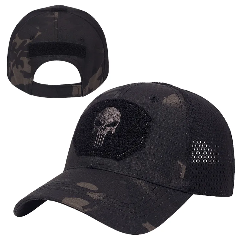 Mode Männer Baseball Mütze Taktische Armee Caps Outdoor Sport Military Cap Camouflage Hut Hip Hop Hats Cotton Wild Sun Gorras 2205131021557