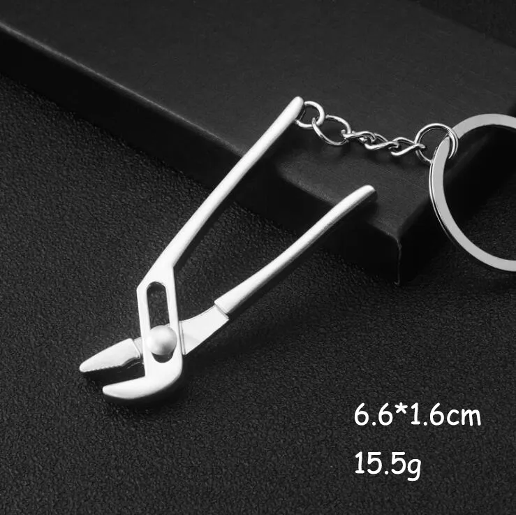 Keychains for Men Car Bag Keyring Ferramenta de combinação ao ar livre Mini utilidade de bolso de bolso de bolas de gola de martelo de martelo