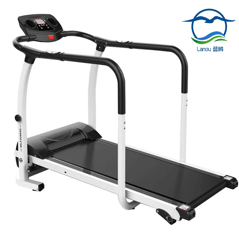 Middle-aged And Elderly Electric Treadmill Slow Walking Machine Folding Rehabilitation Exercise Indoor Fitness Running Machine