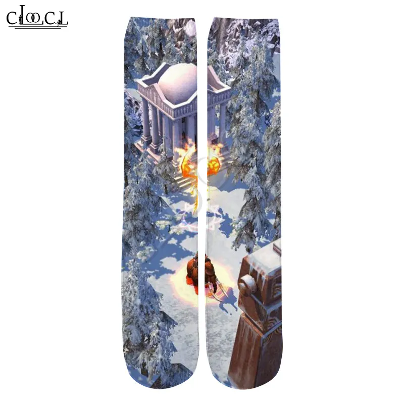 Game Heroes of Might Magic 3D Print Fashion Men Women Unisex Selling Harajuku Korean Straight Socks 220617