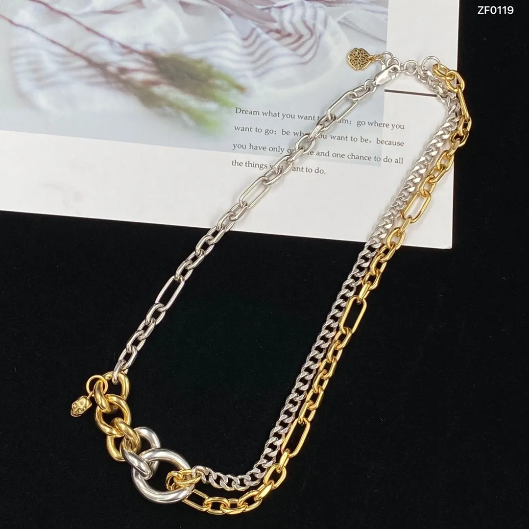 Nieuw ontworpen hangers schedel uil diamanten overdreven dikke ketting vrouwen ketting punk hiphop dames oorbel studs N01272v