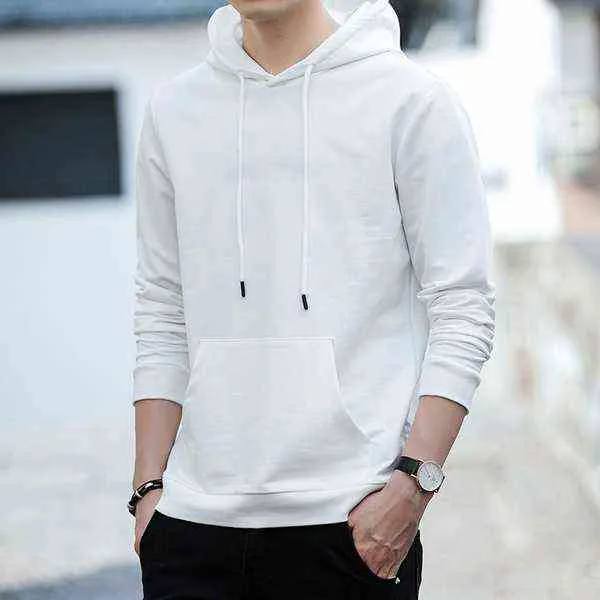 Hoodie Sweatshirts Men Clothes Solid Color Black Gray Pink Blue Fleece Sweatshirt Hip Hop Hoody Male Hooded Sweater Casual Tops G220713