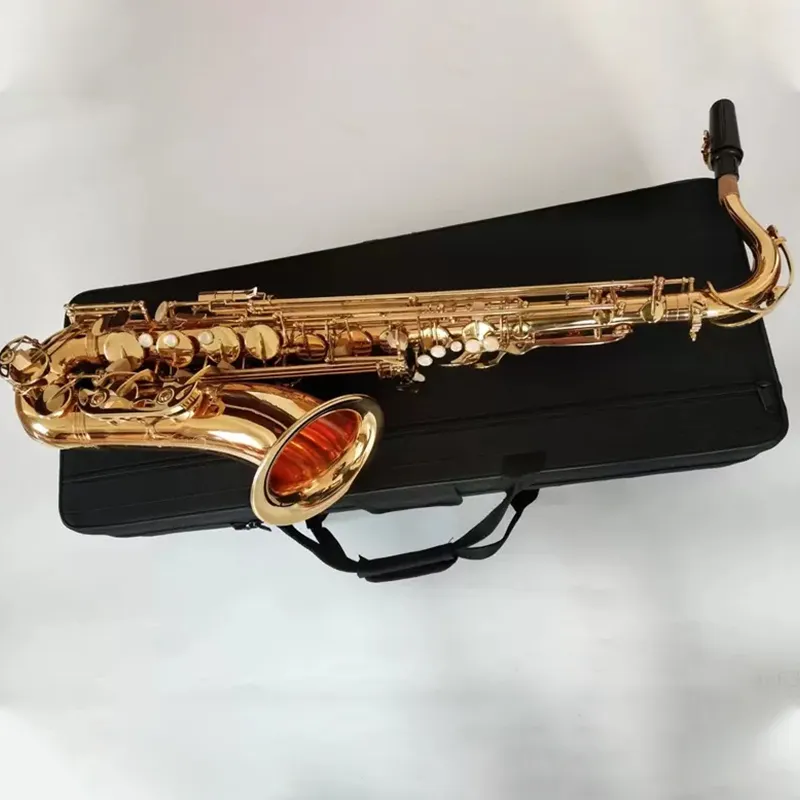 Estructura Original 902 saxofón tenor instrumento de juego profesional abajo B tono saxofón tenor Bb instrumento de viento de madera