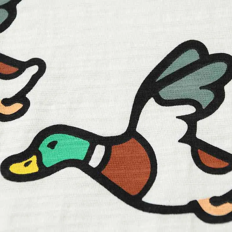 Made Mens Drie Ducks Groot T-shirt