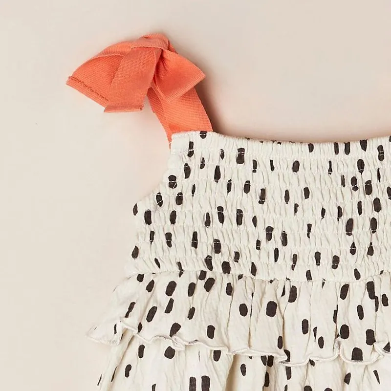 Little maven – robe d'été en coton, joli vêtement décontracté, joli pour enfants de 27 ans, 220707