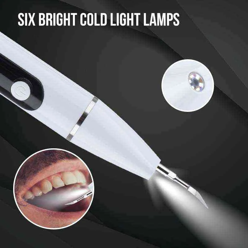 Detergente dentale visivo intelligente Wift Strumento di bellezza a LED ad ultrasuoni HD la rimozione del tartaro220505