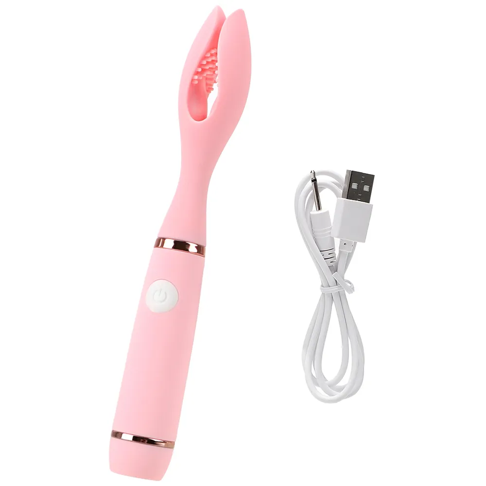 10 Speed ​​Clitoris Clip Vibrator Intime Products Nipple Massager Sexig leksak för kvinnliga par Masturbation Dildo G Spot Stimulator