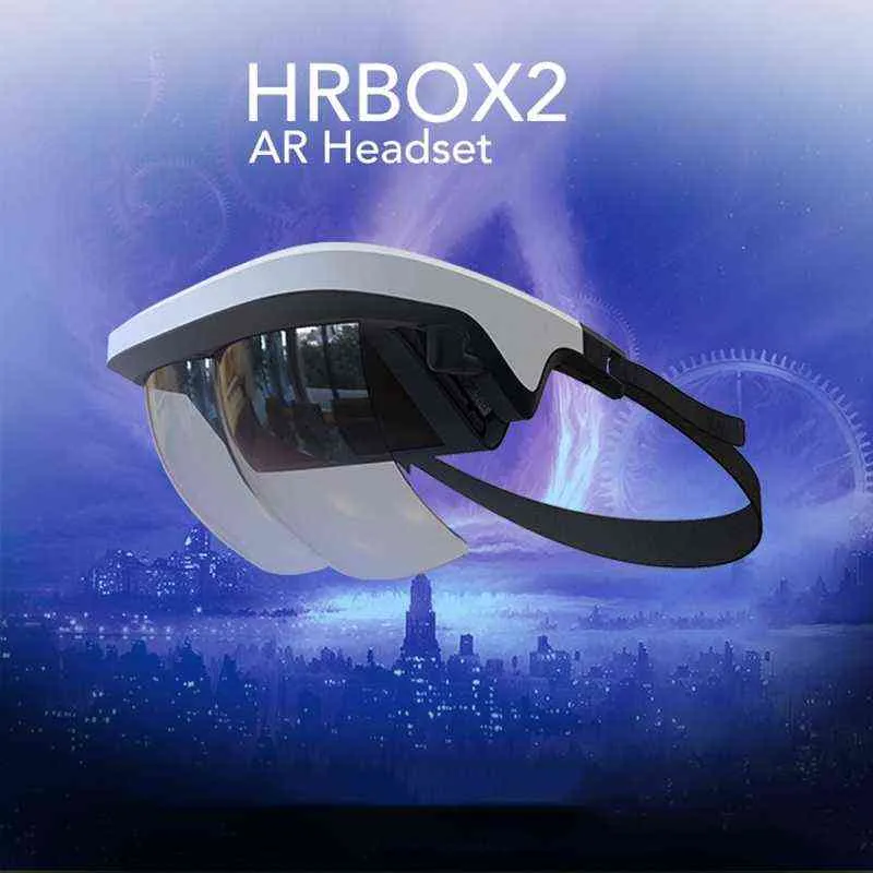 AR سماعات AR Smart AR Masses 3D Video Reality Reality VR نظارات لمقاطع الفيديو والألعاب iPhone Android 3D والألعاب H2204222555963