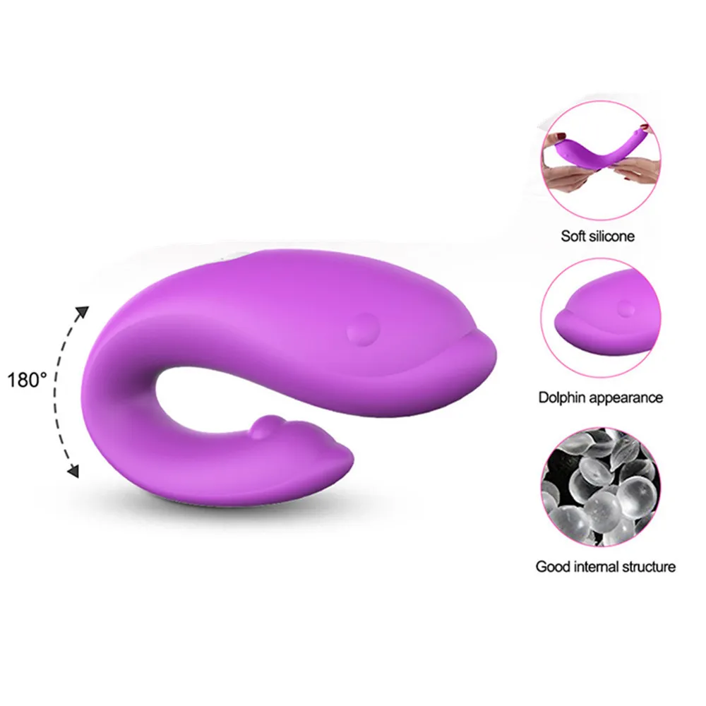 USB-uppladdningsbar klitoris G-Spot Vibrator för par Anal vuxen sexig leksaker kvinna klitoris stimulator vibe massager