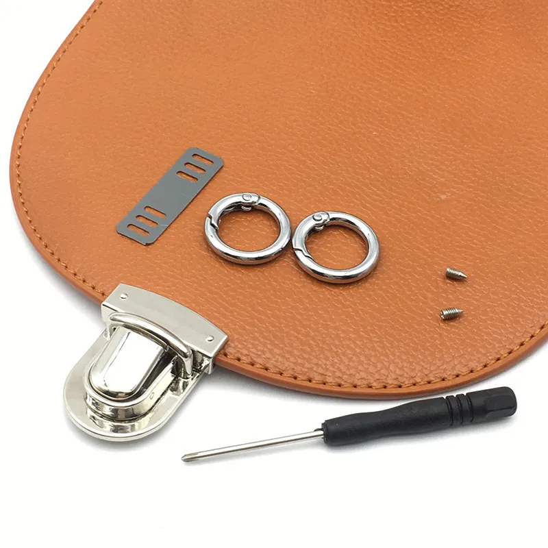Borsa a tracolla borsa di alta qualità Borsa in tessuto borsa in pelle con accessori hardware zaino borsa fatta a mano fai-da-te 220610