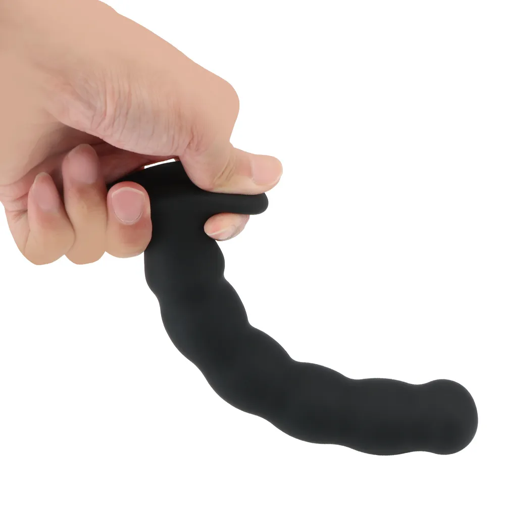 OLO S/L Butt Plug Dildo Prostate Massager sexy Toys for Women Men Soft Silicone Anal Products G-spot
