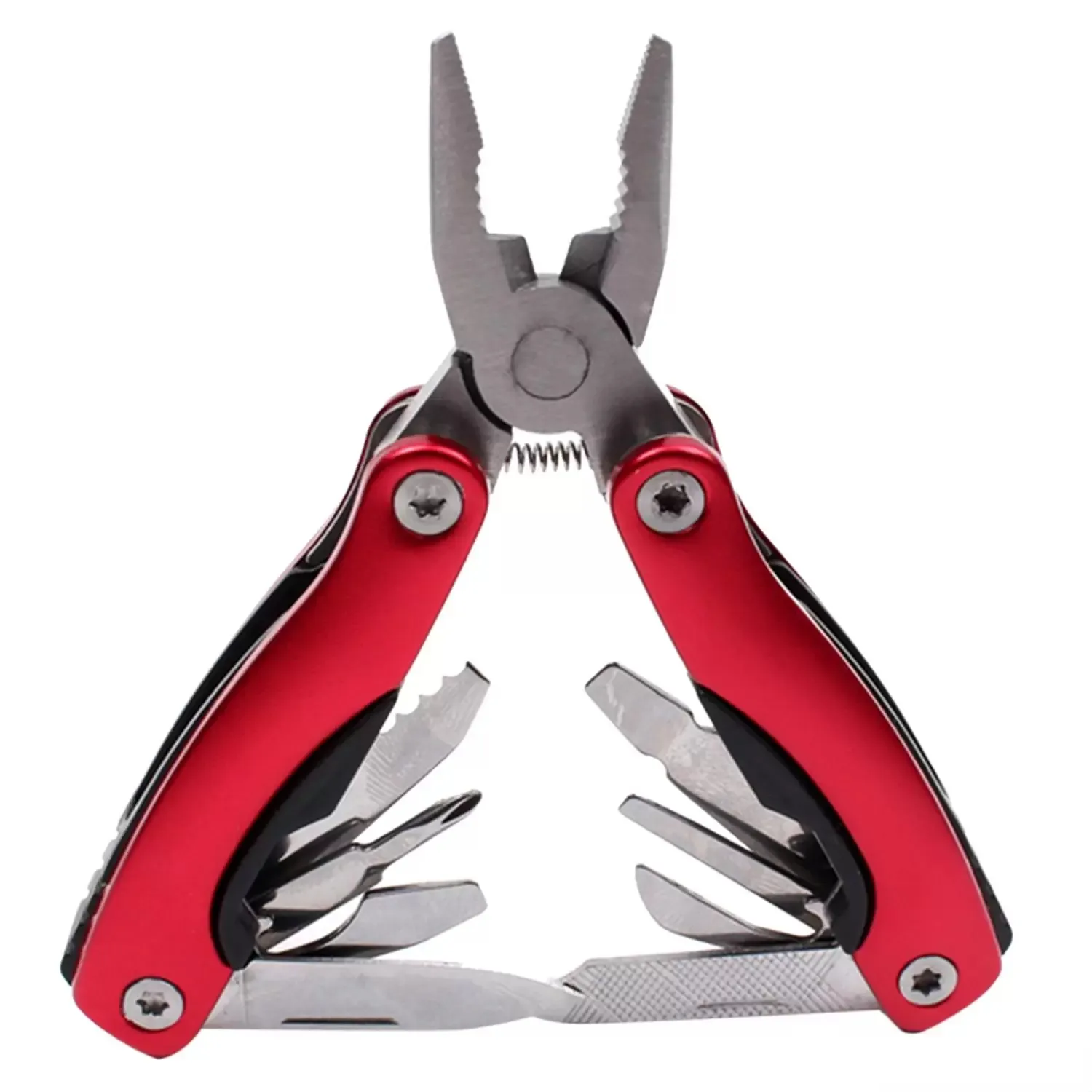 Pince multi-outils extérieure couteau dentelé mâchoire outils à main + tournevis + pinces + couteau ensemble de couteaux multi-outils équipement de survie 25 pièces BES121