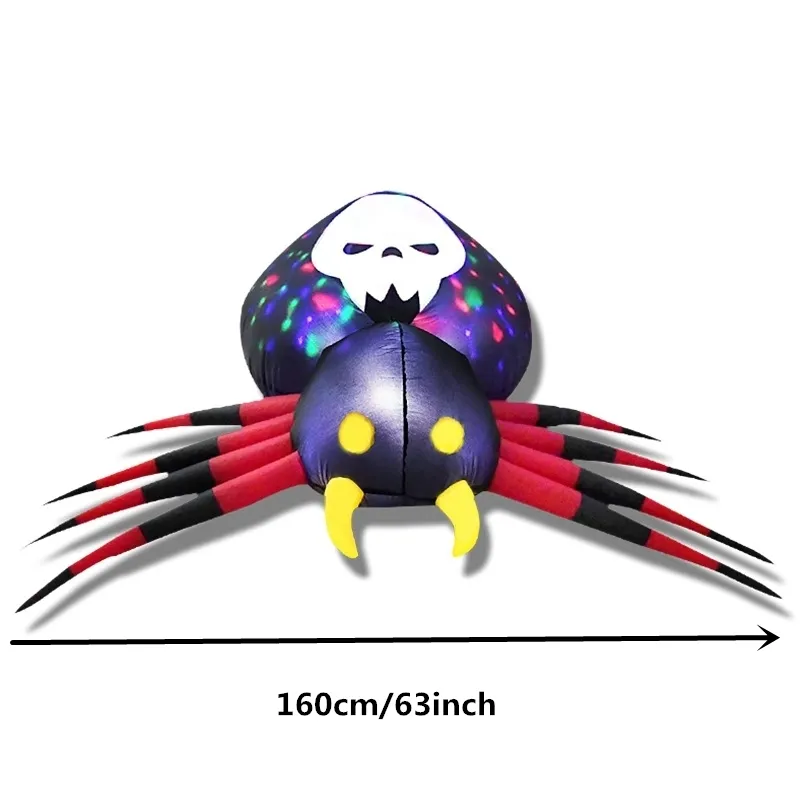 Other Event & Party Supplies 8 Ft Long Halloween Inflatable Spider Decorations w 220823