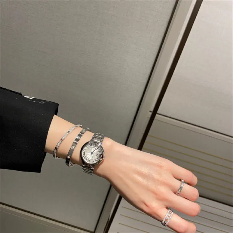 Mode Mannen Armband Designer Sieraden Vrouwen Bangle Goud Zilver Rose Titanium Staal Unisex Diamond Nail Schroevendraaier Schroef Armbanden W302r