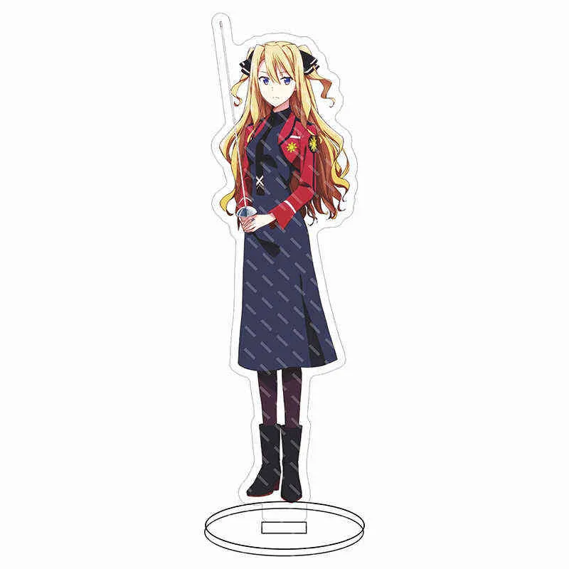 Sihirli Lise Action Figürler Tatsuya Miyuki Mahouka Koukou Hiçbir Rettousei Akrilik Standı Modeli Koleksiyon Hediye AA220318