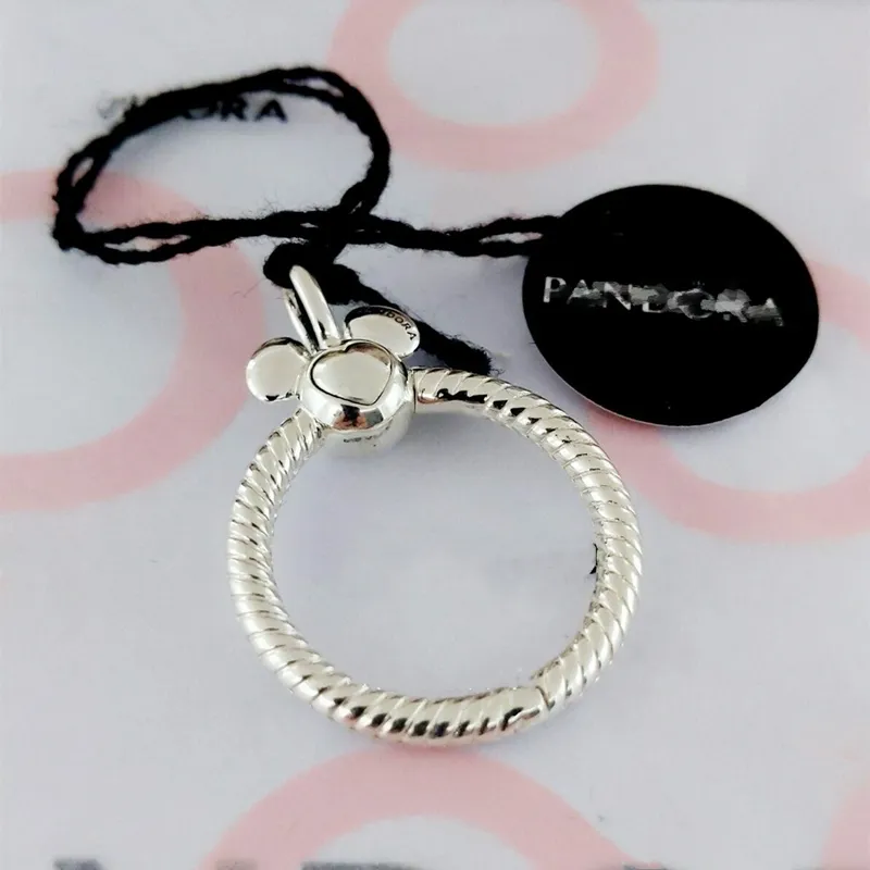 Disny Micky Mouse O Pendant jewelry necklace high quality classic fashion Designer Necklace for women men birthday gifts 390076C00