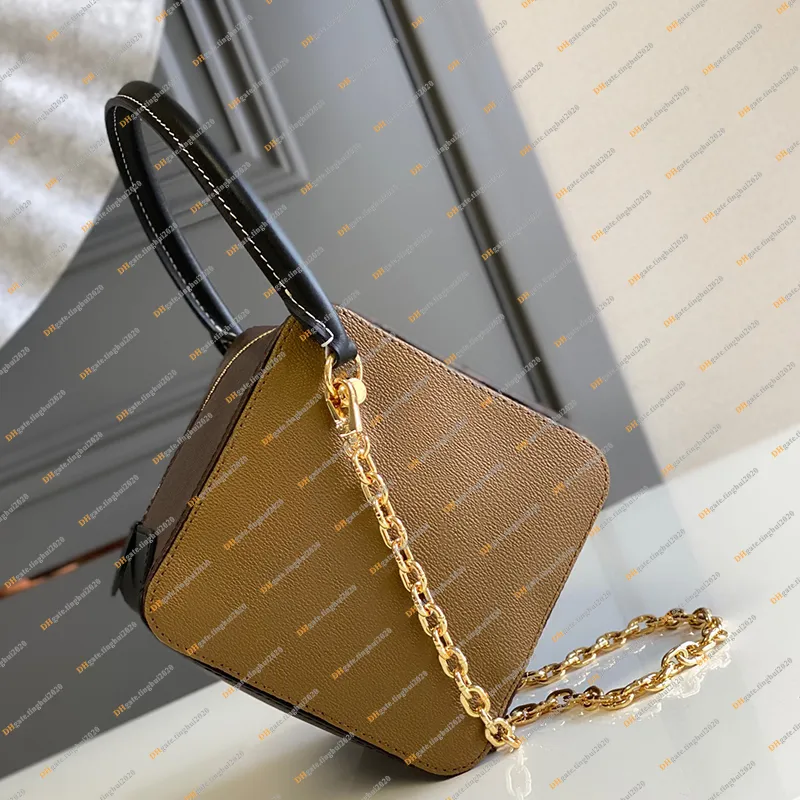 Ladies Fashion Casual Designer Luxury Cosmetic Box Handbag Toilet Bag Clutch Bags TOTE Shoulder Bags Cross Body Top Mirror Quality M43589 Purse