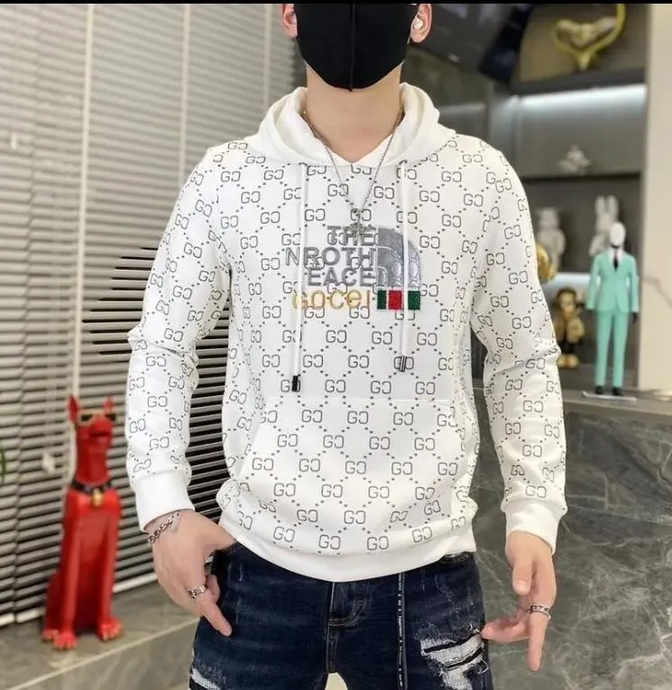 2022 Merk Designer Hoodie Mode Heren Streetwear Lente Effen Kleur Hoodie Nieuwe Heren Merk Hiphop Casual Populaire Sweatshirt M-4XL