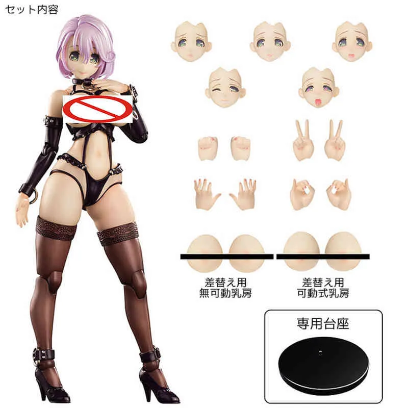 16 cm anime sexiga figurer andra ax typ hentai shizue minase rörlig tjej pvc action samling tillbehör7869250