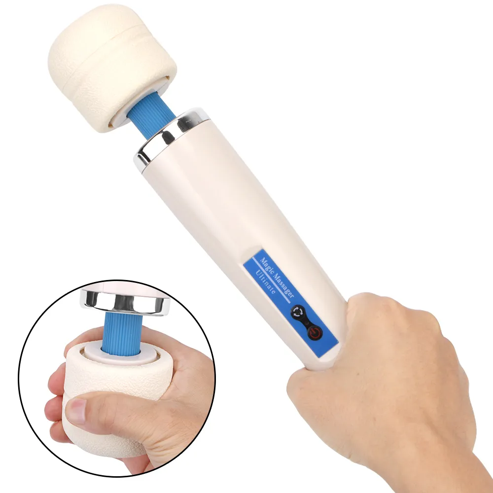 Ikoky 30 hastighet stor storlek AV Stick Rod Vibrator Sexig Machine G Spot Massager Clitoris Stimulator Erotic Toys for Women Shop