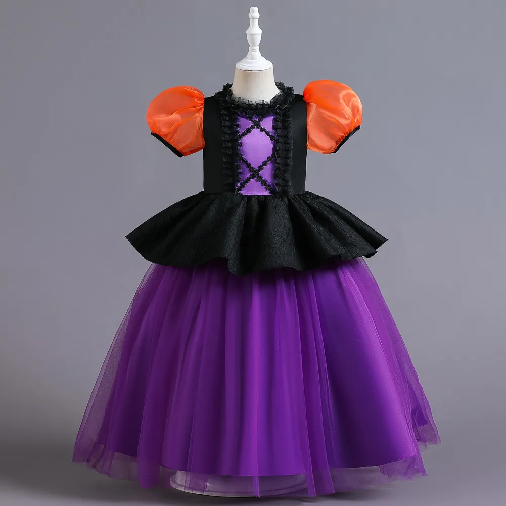 2022 할로윈 의상 파티 14 세 소녀 이브닝 드레스 어린이의 날 코스프레 어린이는 FS7810