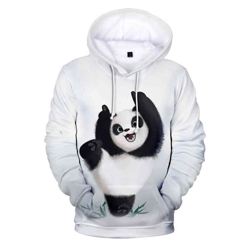 Nouveau 3D Imprimer Panda Hoodies Hommes Femmes Nouveau Style Mignon Sweat Pull Panda 3D Hoodies Casual Tops Sweat À Capuche ren L220704