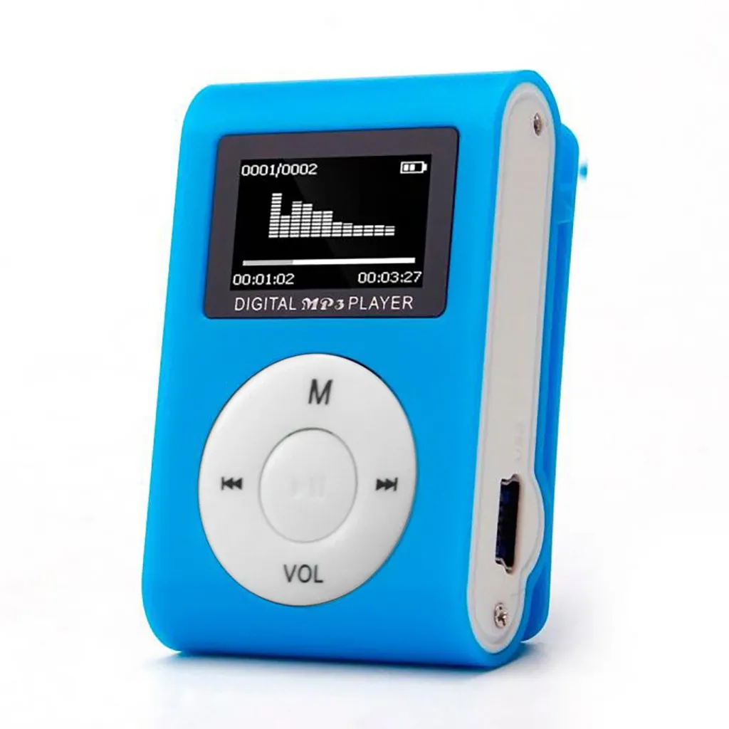 Mini Mp3-speler USB Clip Music Players LCD SCEEN SUPPART 32 GB Micro SD TF Card Sports Music-Player Fashion Walkman