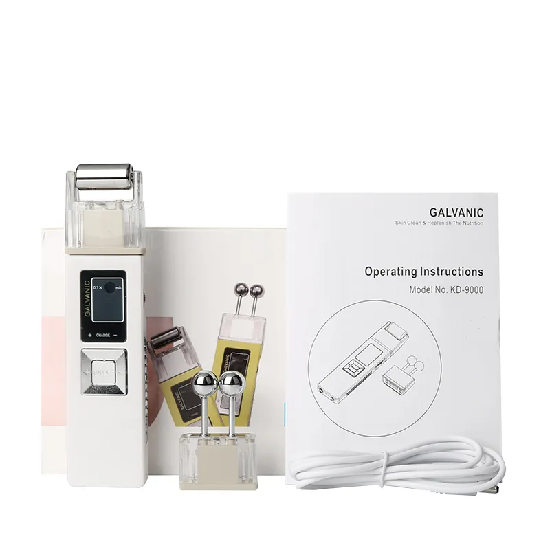 Galvanic Microcurrent Skin Firming Whiting Machine Iontophoresis Antiaging Massager Care SPA Face Lifting Tighten Beauty 2105187120946
