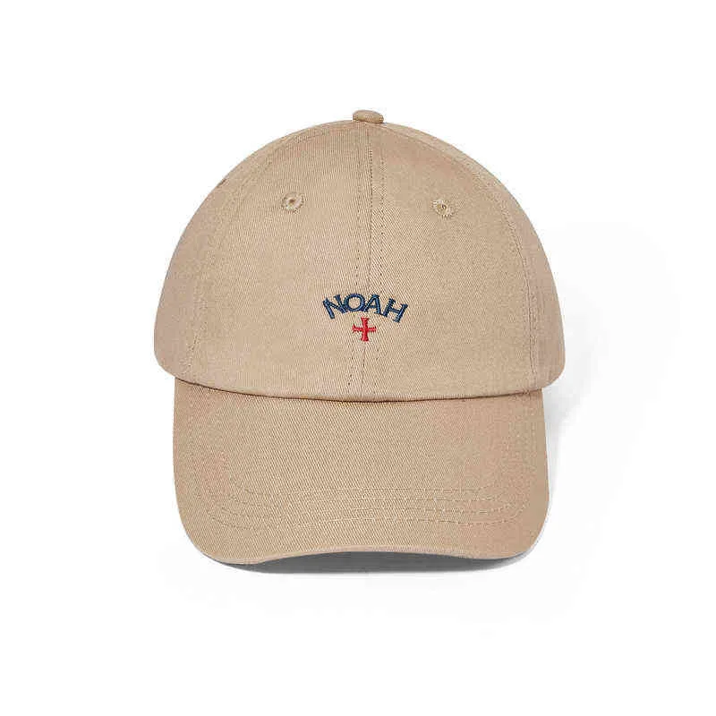 Noah Classic Tongue Casual Hat z haftowanymi literami baseballowa czapka T2207282664714