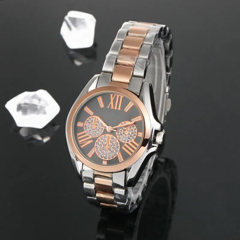 2022 High Quality Luxury Watch The Diameter of 36mm Three Stitches Lady Quartz Watches Top Brand Crystal Female Womens Gift