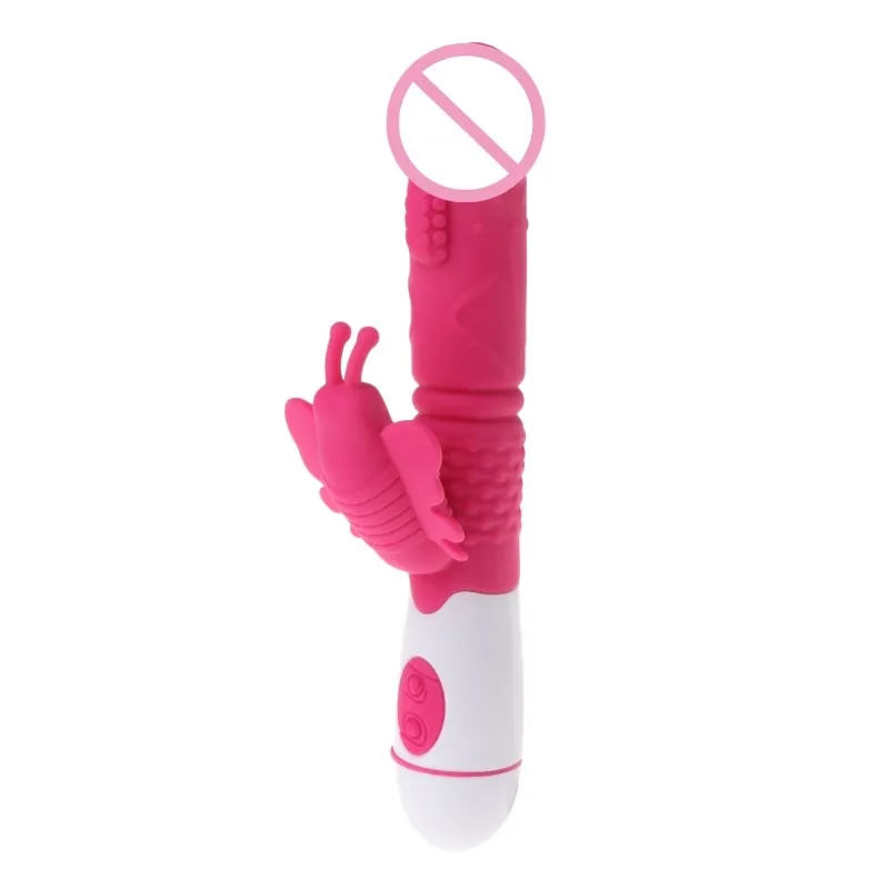 20rf kraftfull fjärilsvibrator 12-växlad g-plats vibrerande massager kvinnlig sexig leksak