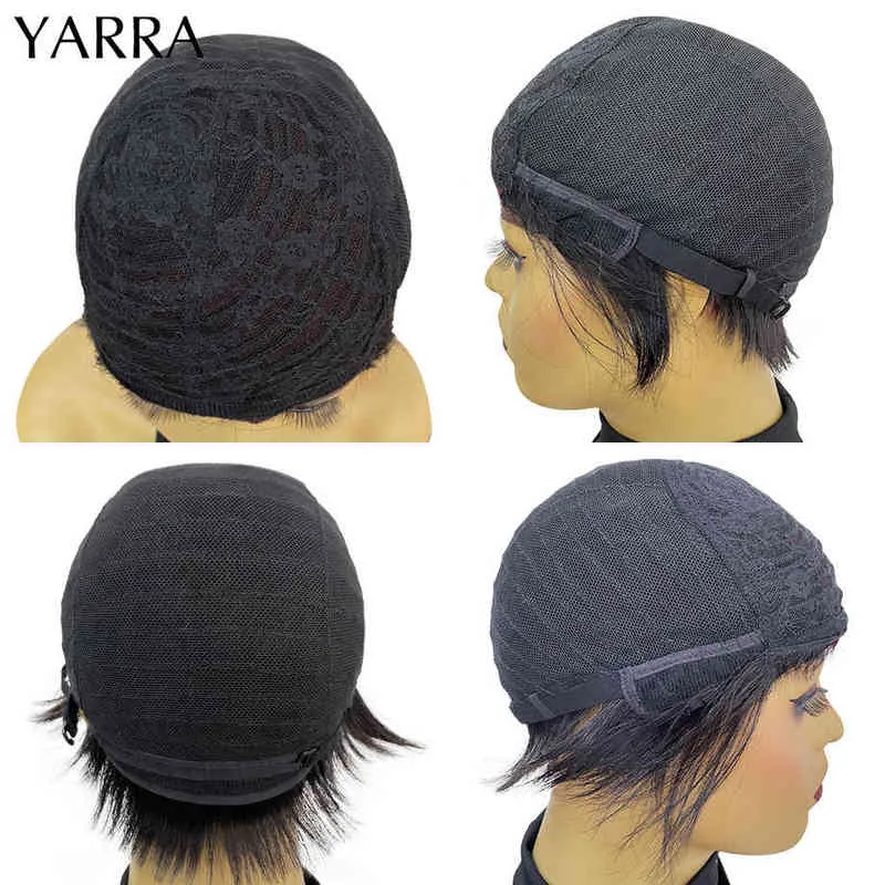 1B/27 Kurzes Bob Human Hair Pixie Cut -Perücken für schwarze Frauen 99J Ombre billig vorgezogen