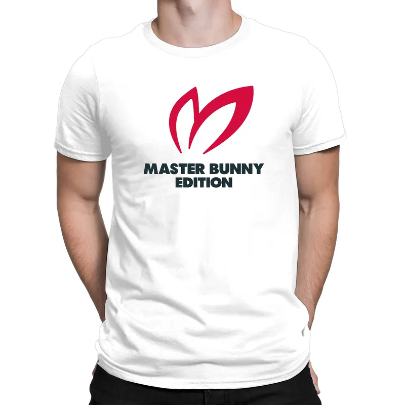 Summer Fashion Master Bunny Camicia pullover con bottoni stampati Camicia da uomo manica corta da golf slim fit Abbigliamento da uomo 220623