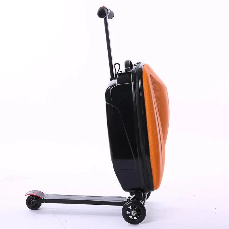 Malas 20 polegadas Carry On Scooter Trolley Mala Skate Bagagem Wheels312C