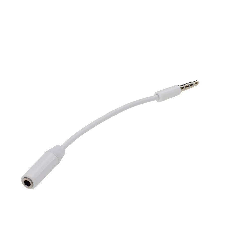 3.5mm Male to Female Plug Stereo Aux Extension Cable Audio Cables for Headphone Microphone Cellphone Speaker