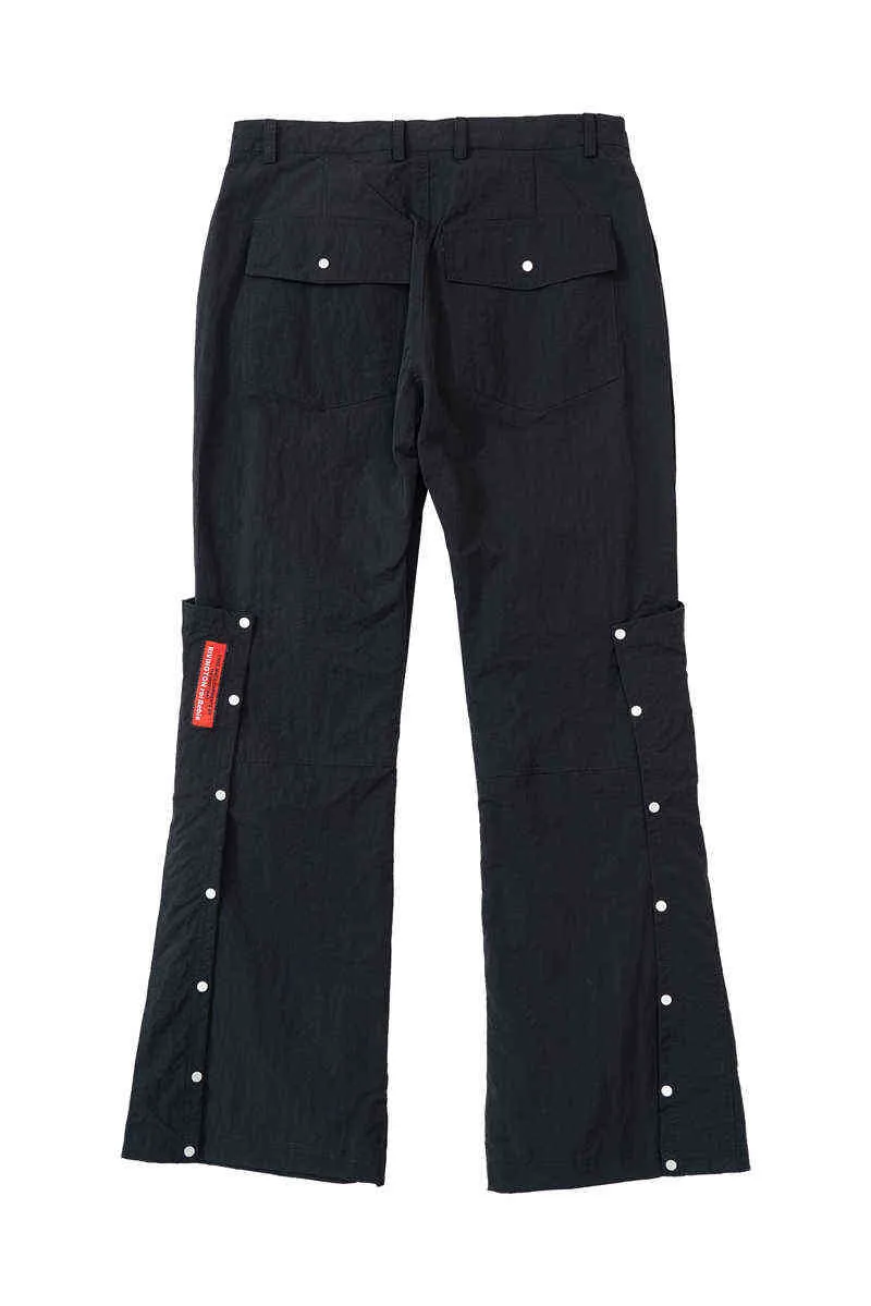 RRR123 Emergency Prayer Jogging Pants Cargo Pants Men Women High Quality Drawstring Black Zipper RRR-123 Pants Overall T220721