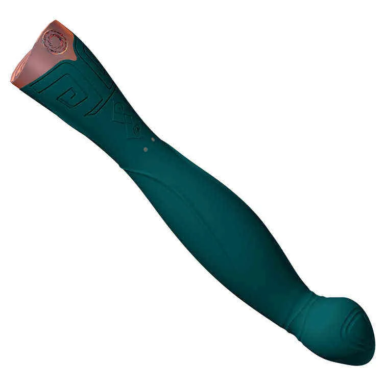 NXY Vibrators Fingerformade Vibbar 2 i 1 Vattentät G Spot Den sexiga högkvalitativa gröna dragprodukterna för vuxna Women Vibato 0411