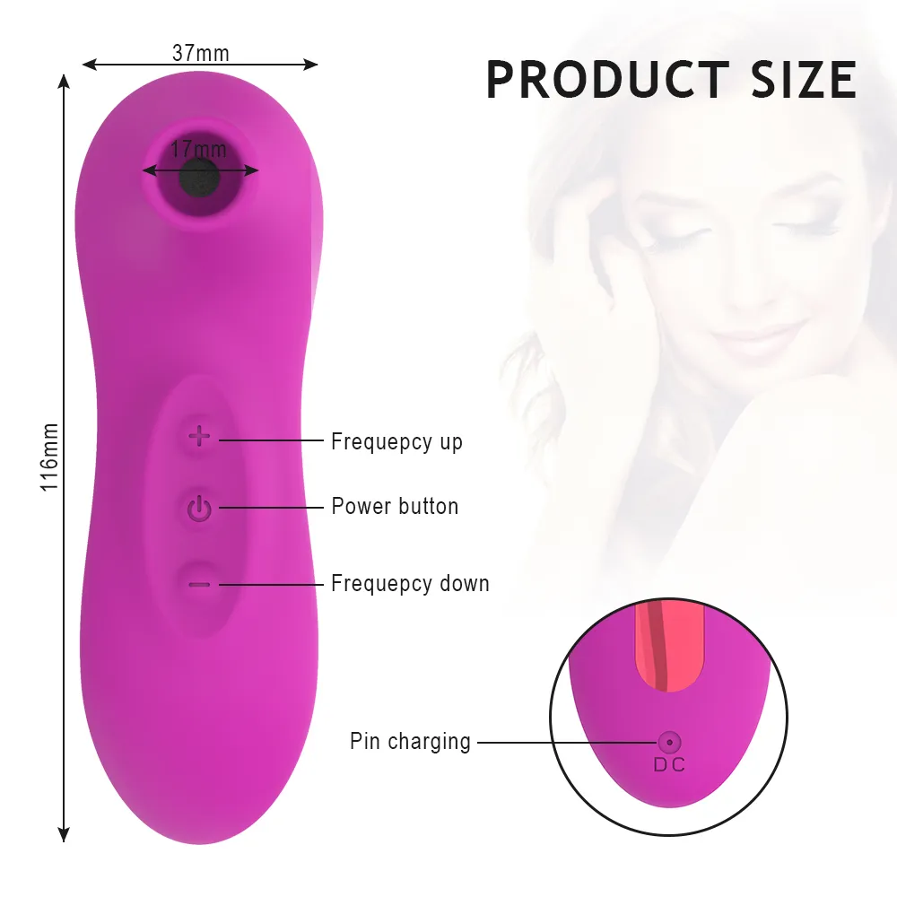 Klitor suger vagina sugande vibratornippel avsugning klitoris stimulator etotiska sexiga leksaker för vuxna 18 kvinnor onanator