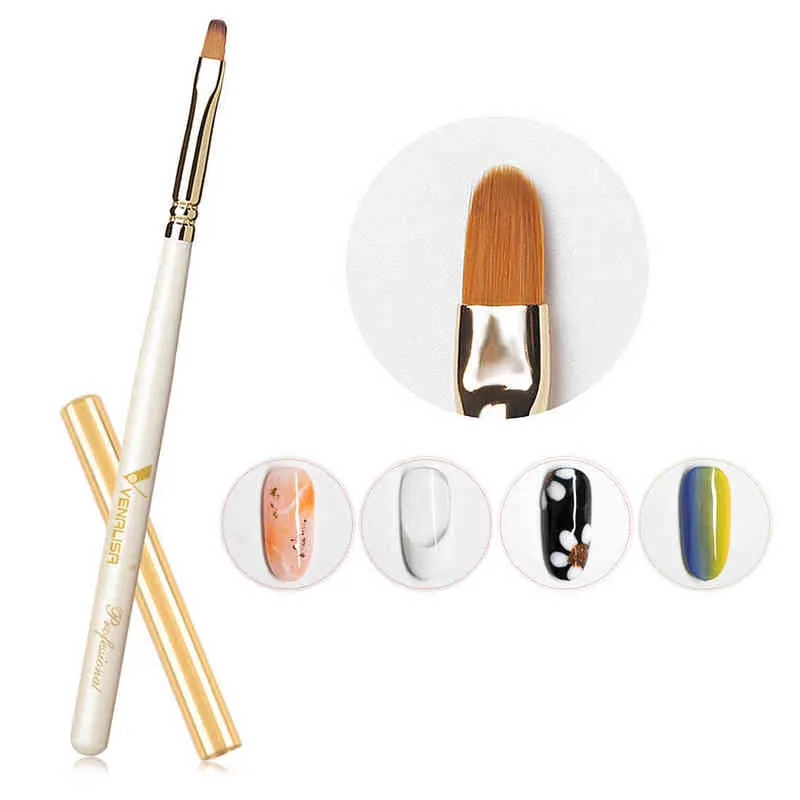 NXY Nail Gel Mud Pen Hoge Kwaliteit Borstel Gemakkelijk gebruik voor Extension Jelly Painting Manicure Tool 0328